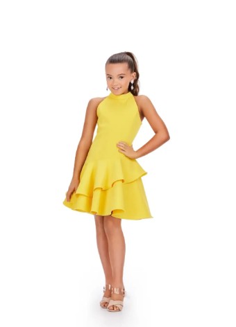 Ashley Lauren #8204 #1 Yellow Turquoise Fuchsia thumbnail