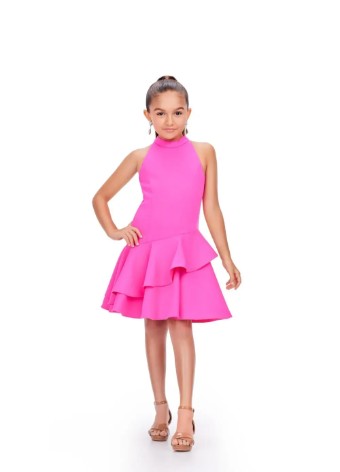 Ashley Lauren #8204 #2 Yellow Turquoise Fuchsia thumbnail
