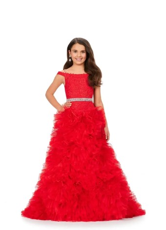 Ashley Lauren #8224 #0 Red Ice Pink thumbnail