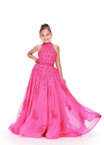Ashley Lauren #8238 #0 Hot Pink Sky thumbnail